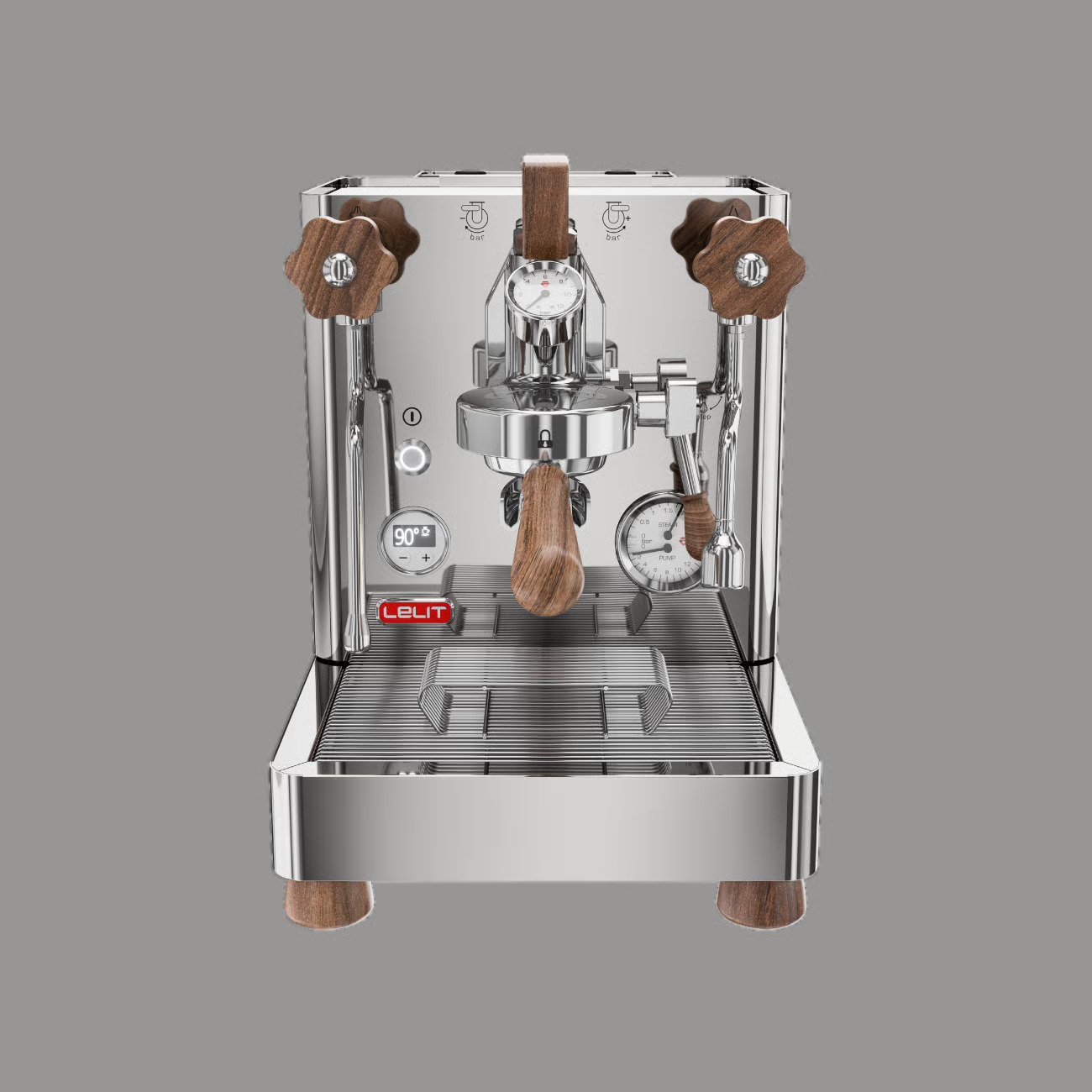 Lelit Bianca V3 Stainless Steel Dual Boiler Espresso Machine