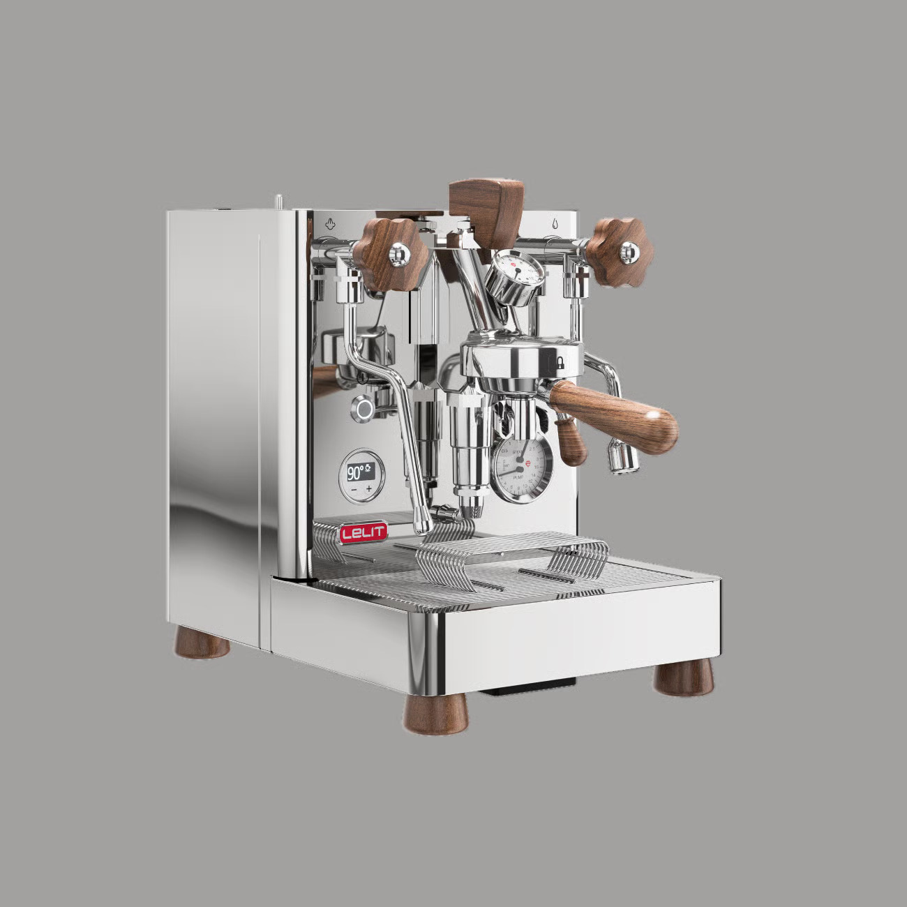 Lelit Bianca V3 Stainless Steel Dual Boiler Espresso Machine